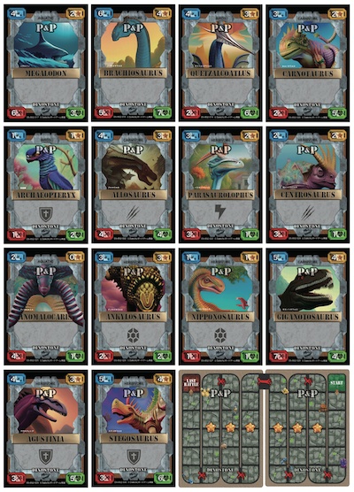 ダイノストーン基本セット調整版PNPデータ(プリント&プレイ)