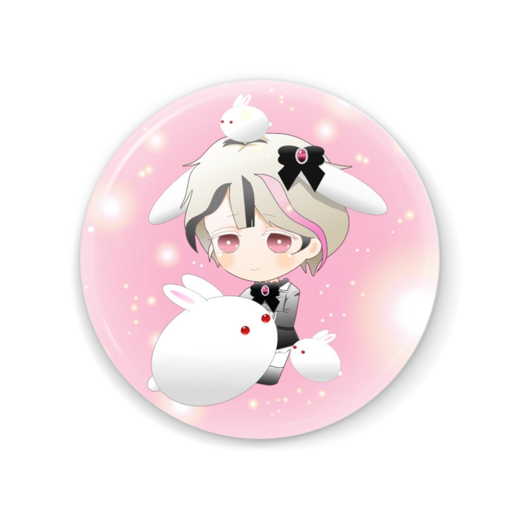 【新作】うさ缶ミラー♪