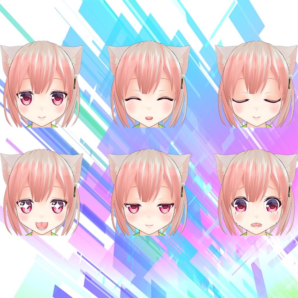 【オリジナル3Dモデル】あろえ