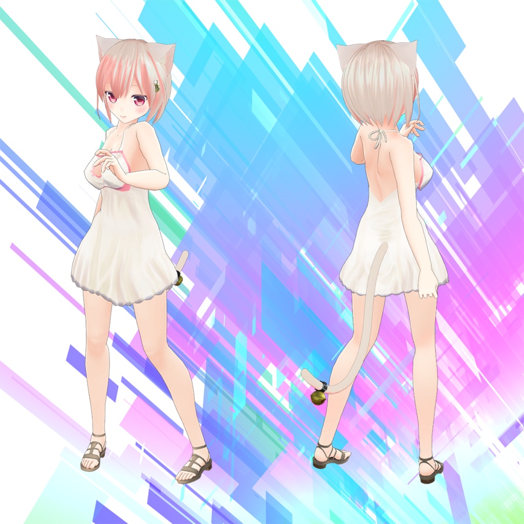 【オリジナル3Dモデル】あろえ