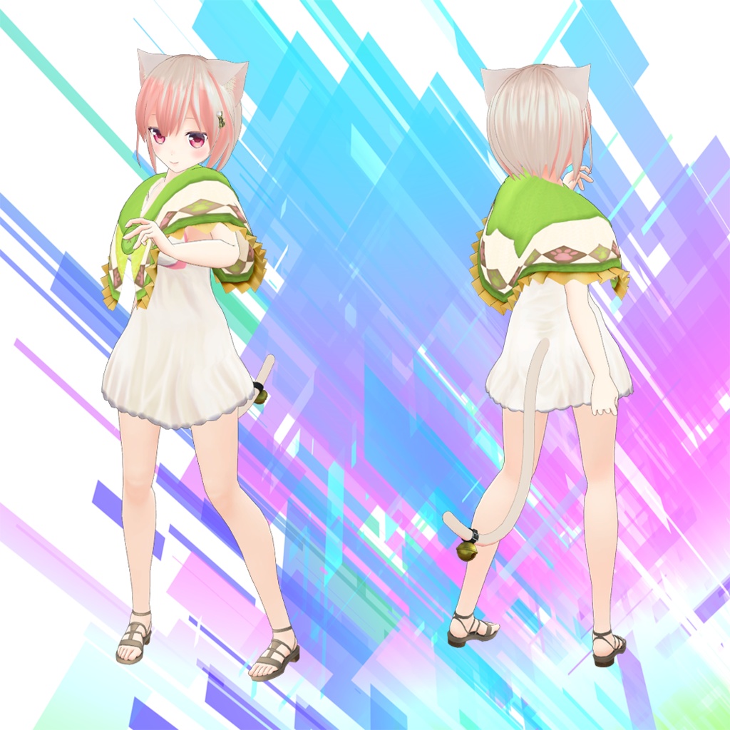 【オリジナル3Dモデル】あろえ