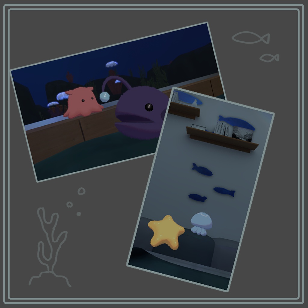 ぬいぐるみセット01~海の生き物①~