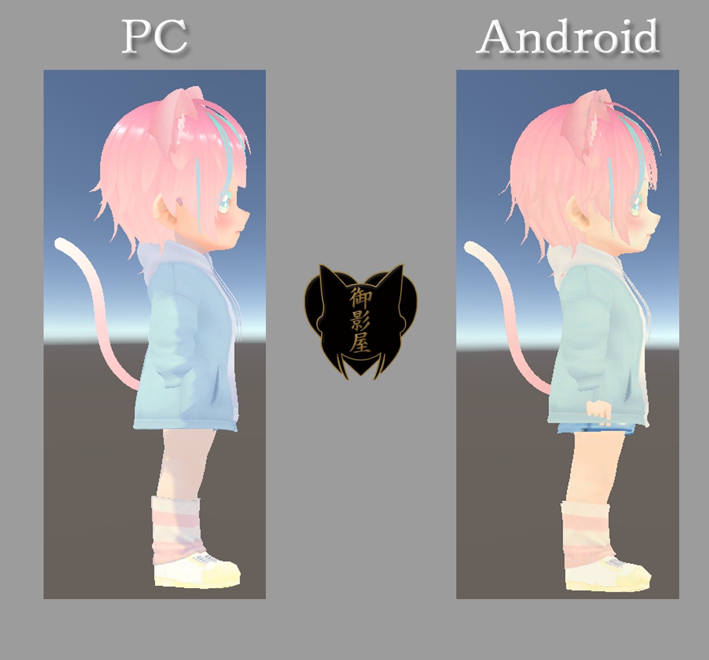 Tiga たぃが【オリジナル軽量化3Dモデル】Quest・Android対応_日本語