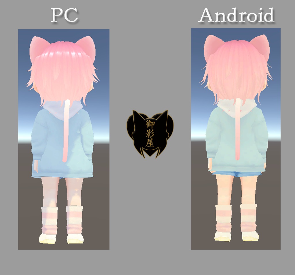 Tiga たぃが【オリジナル軽量化3Dモデル】Quest・Android対応_日本語