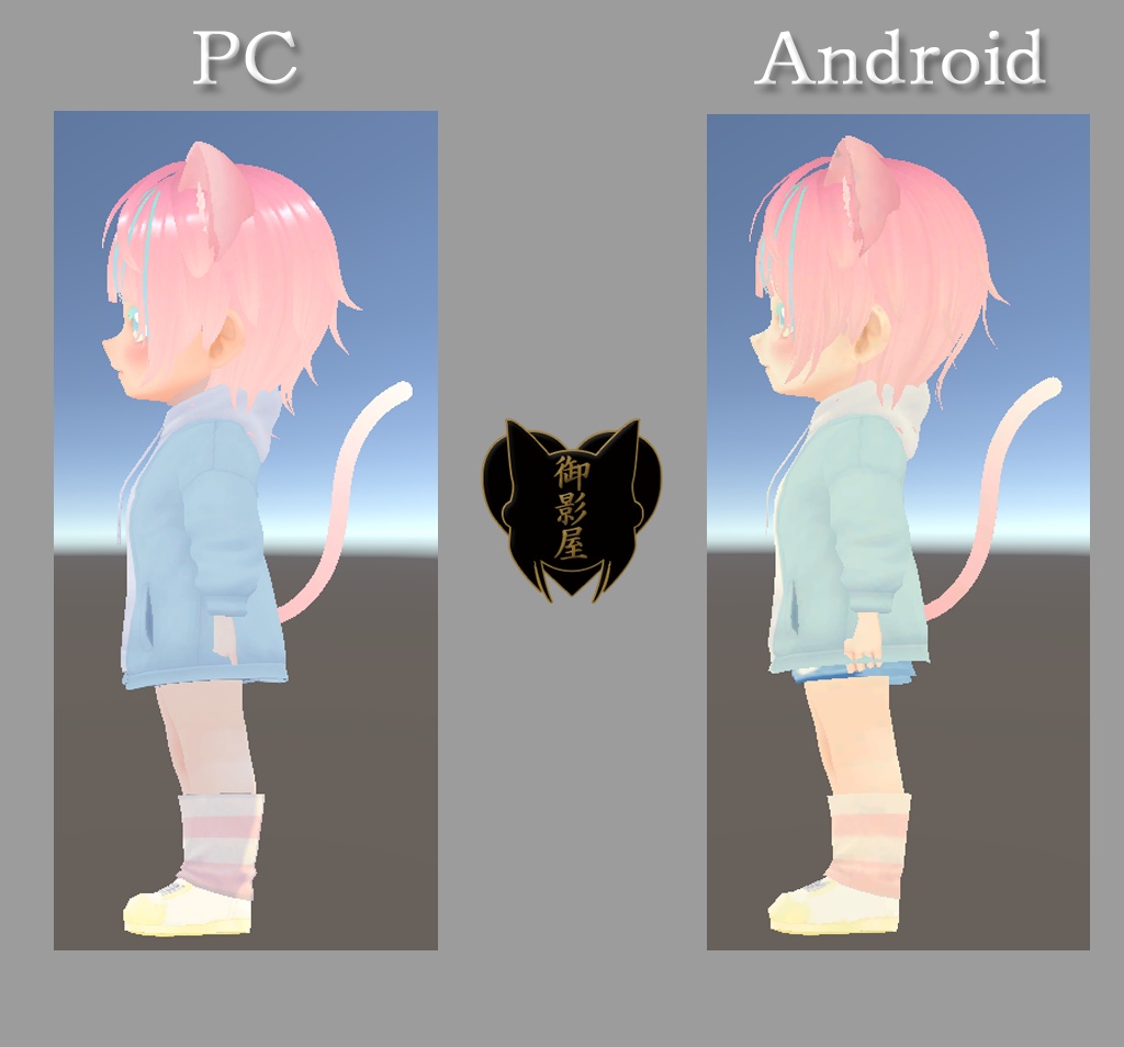 Tiga たぃが【オリジナル軽量化3Dモデル】Quest・Android対応_日本語