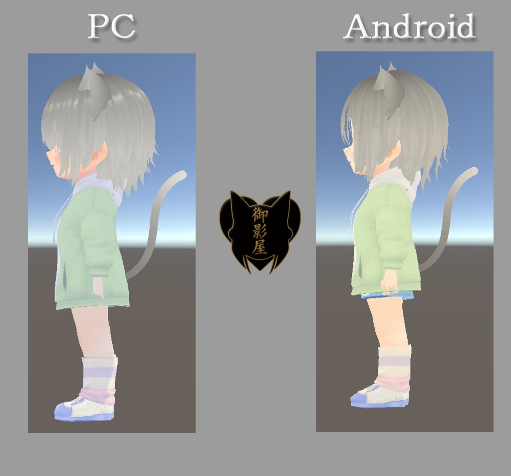 【optimized 3Davatar】Lion for VRChat include Quest & Android Ver._English