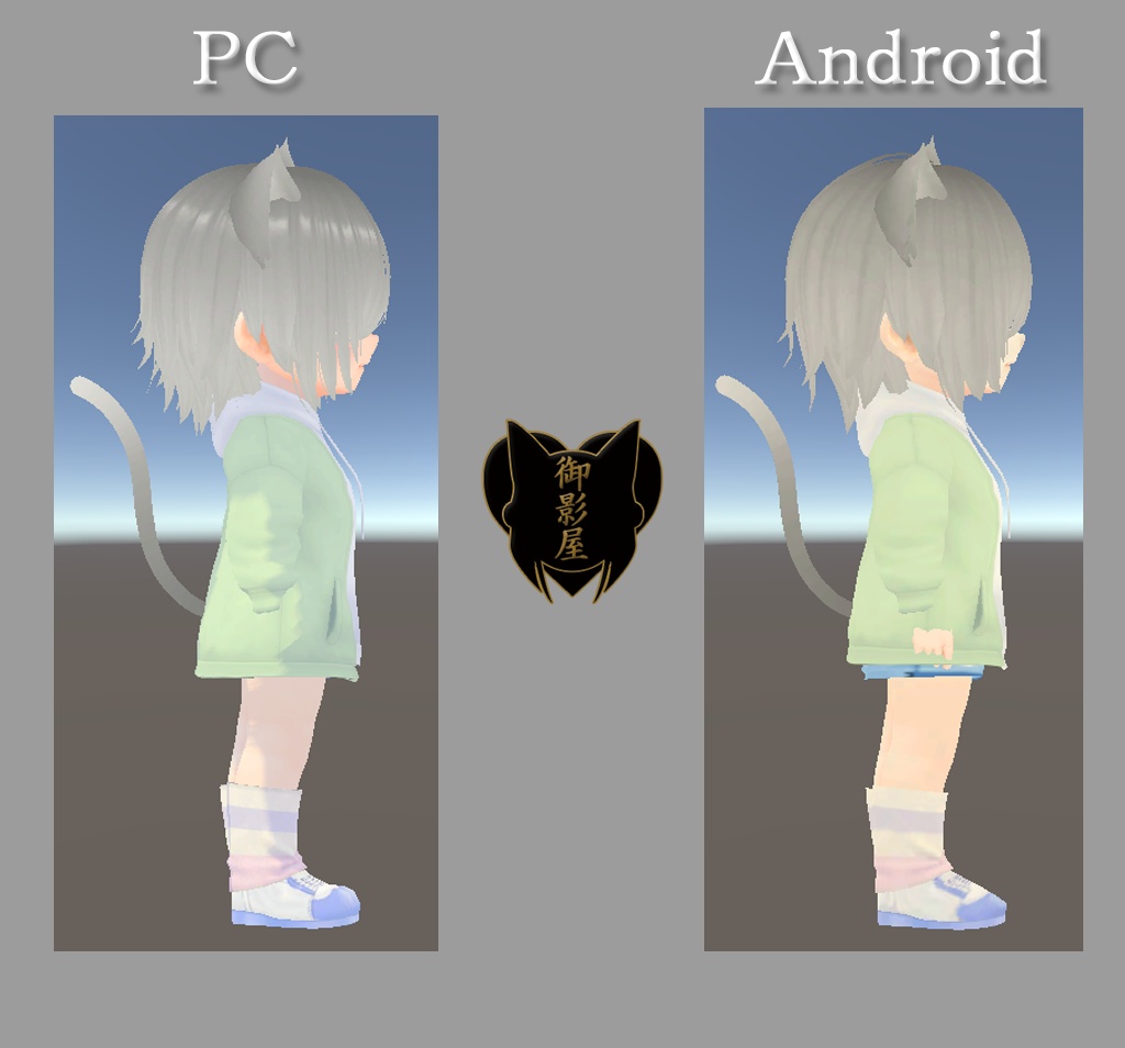 【optimized 3Davatar】Lion for VRChat include Quest & Android Ver._English
