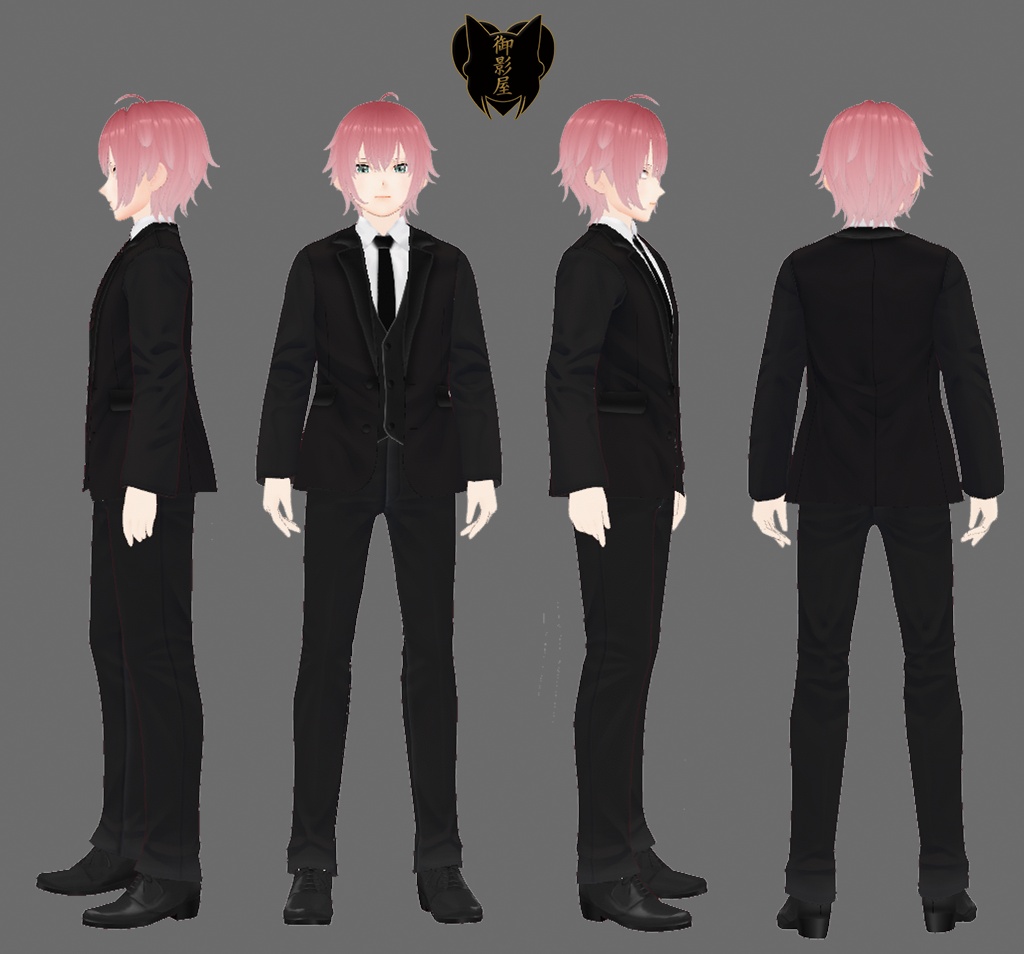 【VRoid / VRM model】璃都 Rito【Original 3D avatar】