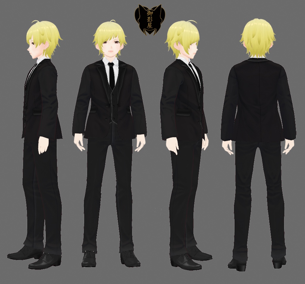 【VRoid / VRM model】陽真 Haruma【Original 3D avatar】