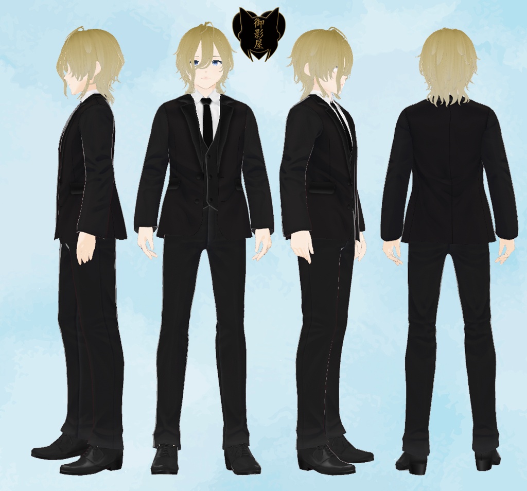 【VRM avatar】藤宮 カナタ Fujimiya Kanata 【tomato ketchupy collab model】