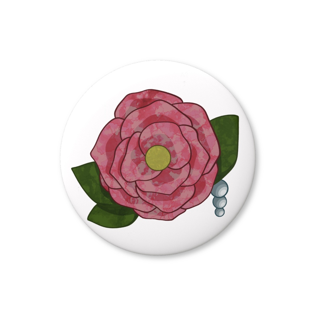 缶バッジ［氷花-ヒョウカ-］