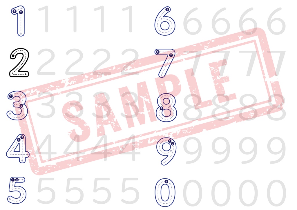 【PDF版】英単語(0~100までの数字の英単語と読み方)・おまけ4枚付き A4推奨 ※印刷してお使い下さい