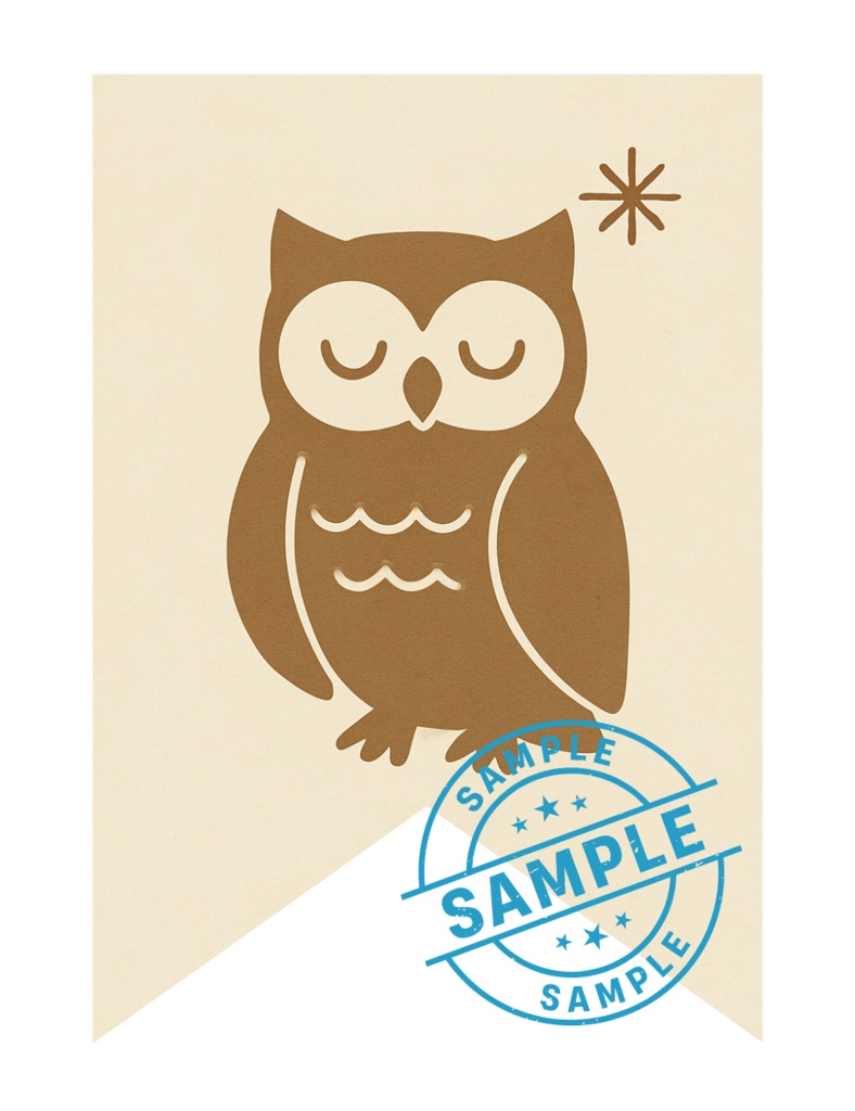 欧州風Christmas flag 手作りしませんか? (PNG/背景透過済)(PDF A4判印刷用) 42種類