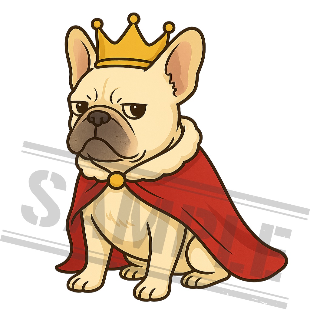 フレンチブルドック 45種類/背面透過済み/PDFデータ/PNGデータ