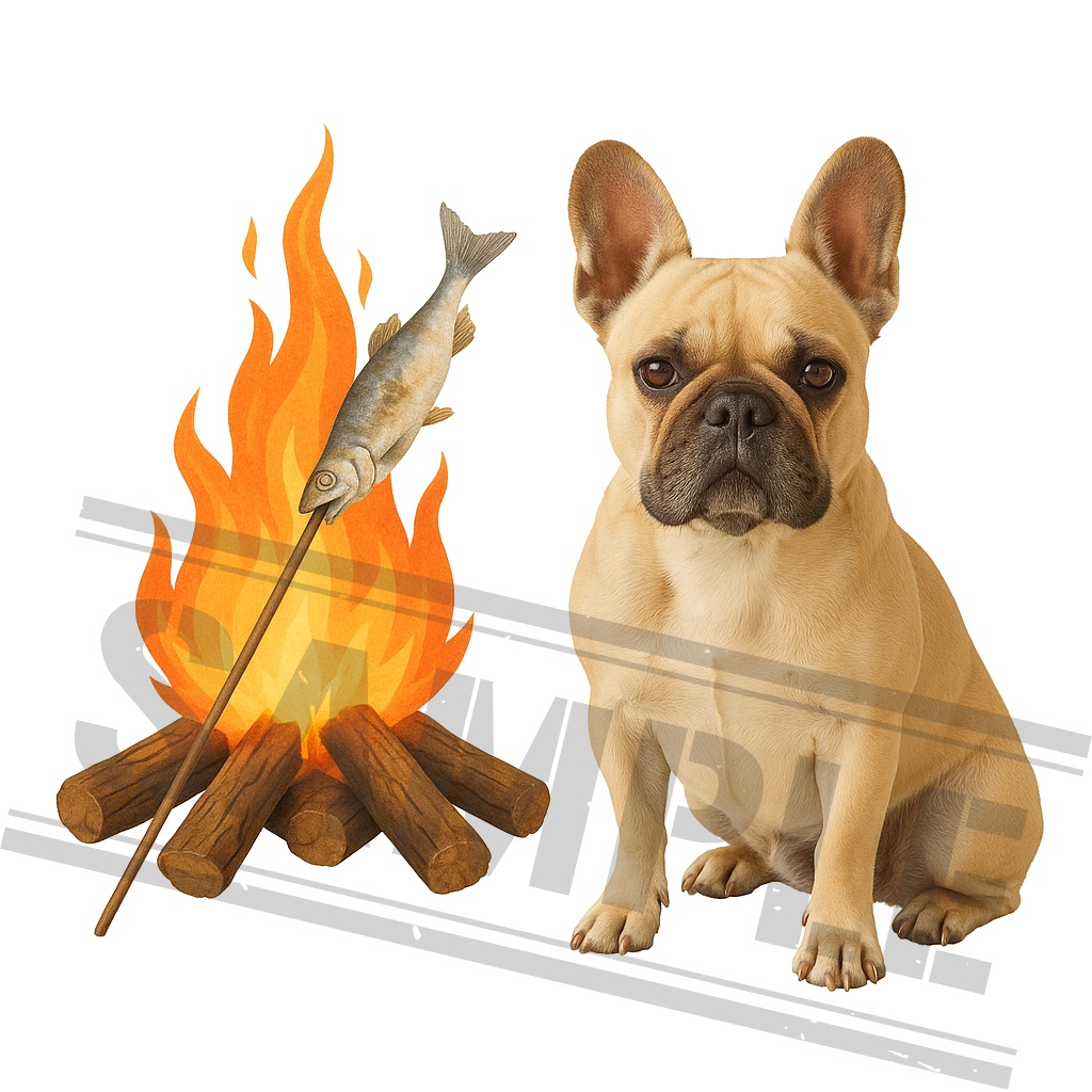 フレンチブルドック 45種類/背面透過済み/PDFデータ/PNGデータ