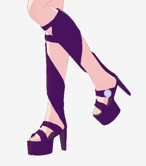 【VRoid】異世界風ブーツ