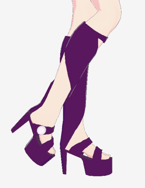 【VRoid】異世界風ブーツ