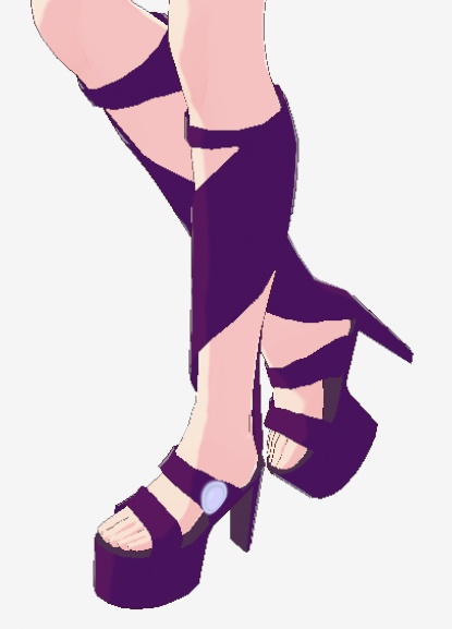 【VRoid】異世界風ブーツ