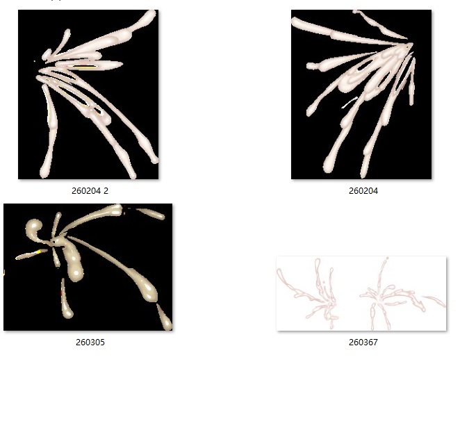 2603 粘液喷射状喷乳贴图素材