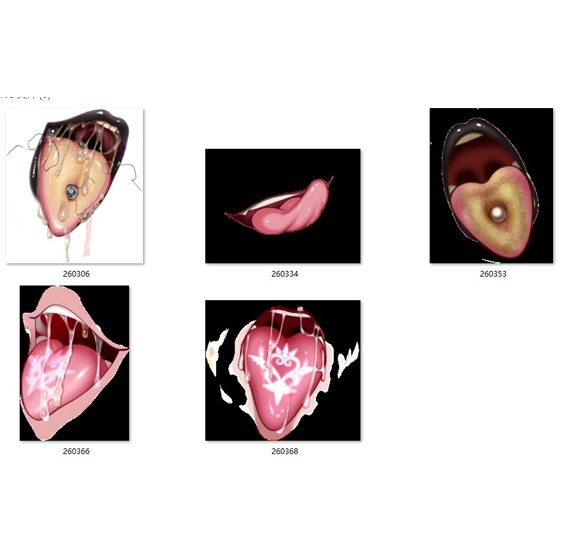 2603 嘴巴素材贴图