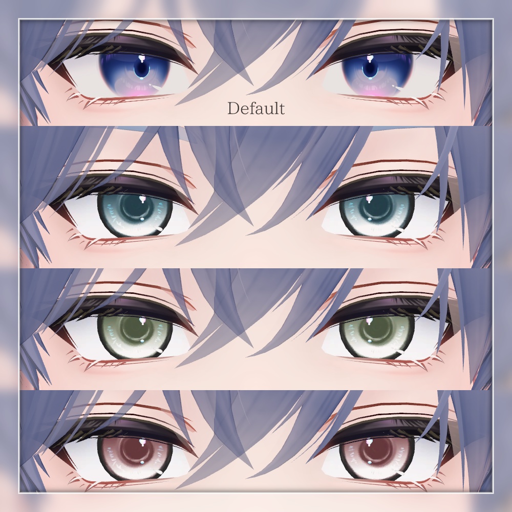 狛乃対応 Komano うるつやアイテクスチャ モノトーン↓ #TA_Shop