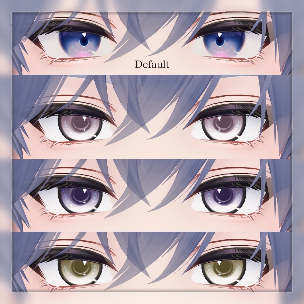 狛乃対応 Komano うるつやアイテクスチャ モノトーン↓ #TA_Shop