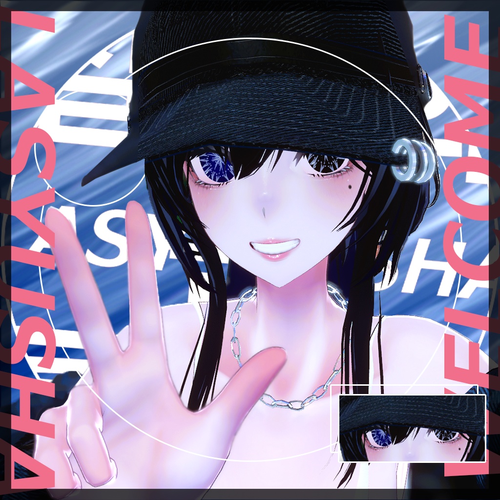 ≪糸菊 Itochrysan≫ EyeTexture(黒/白+3色×22パターン)【Avater 8/順次追加予定】