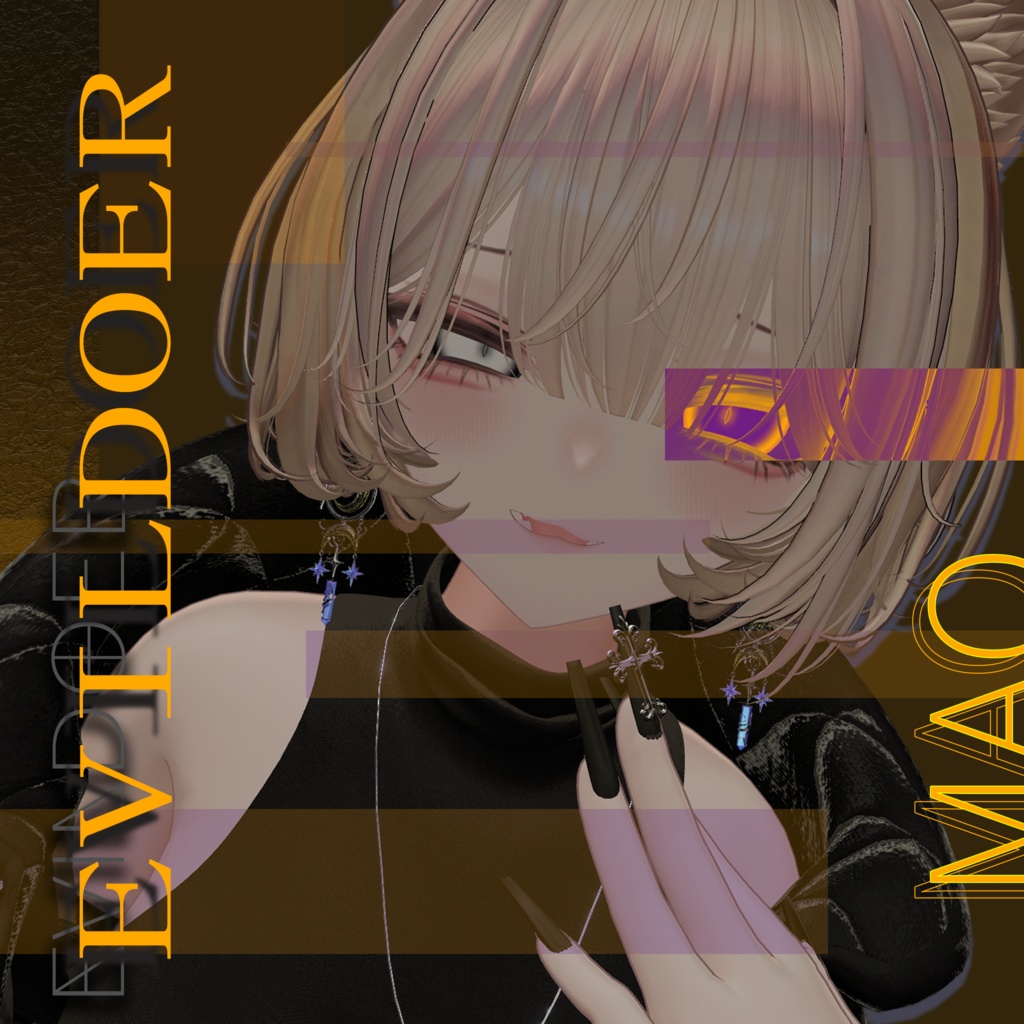 EYE TEXTURE「 EVILDOER - 人外ノ瞳 」For 5 Avaters. / 対応拡張予定あり