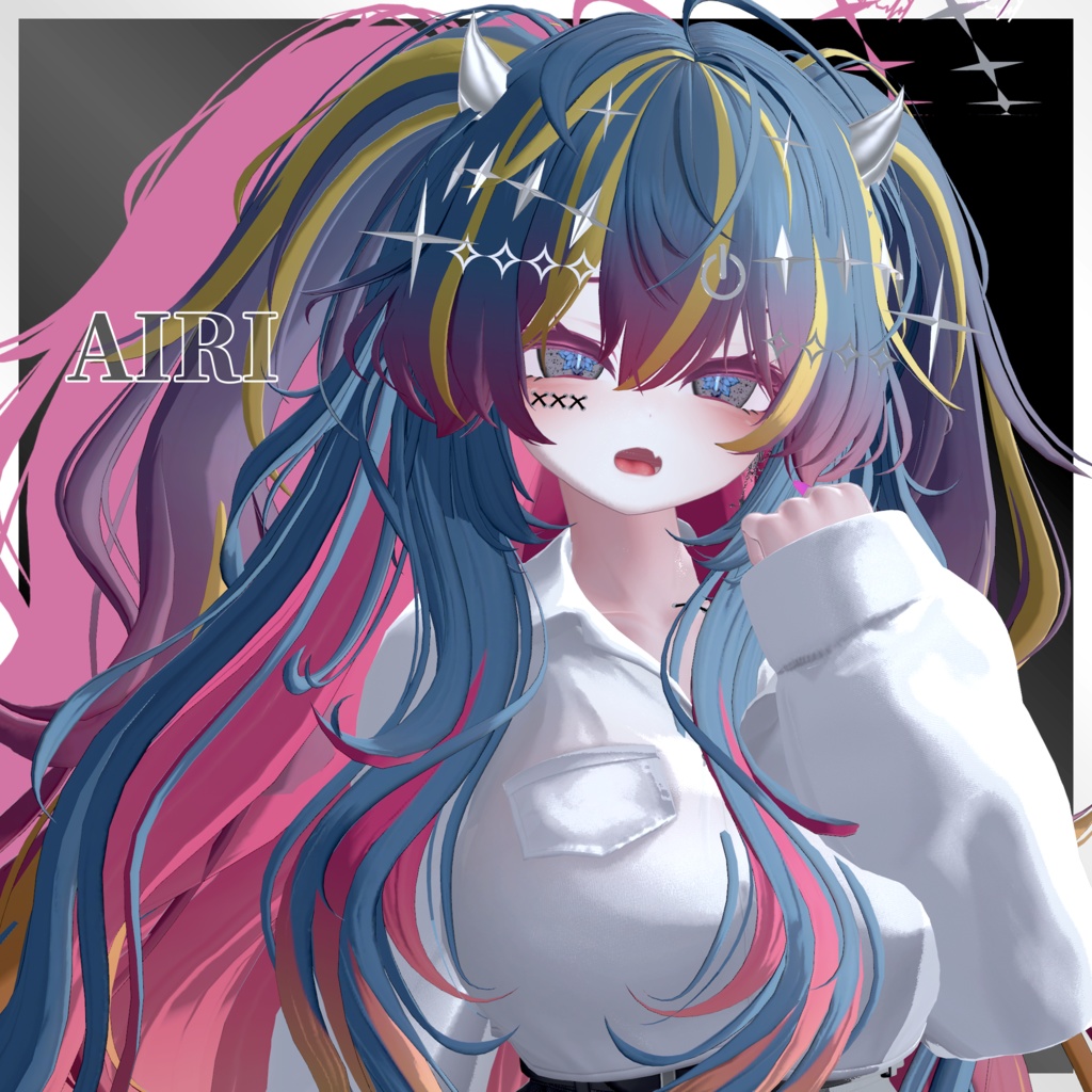 HITOMI Series「 KISHIN - 輝信ノ瞳 」For 7 Avaters. COLLABORATION for 狼華刺青 様