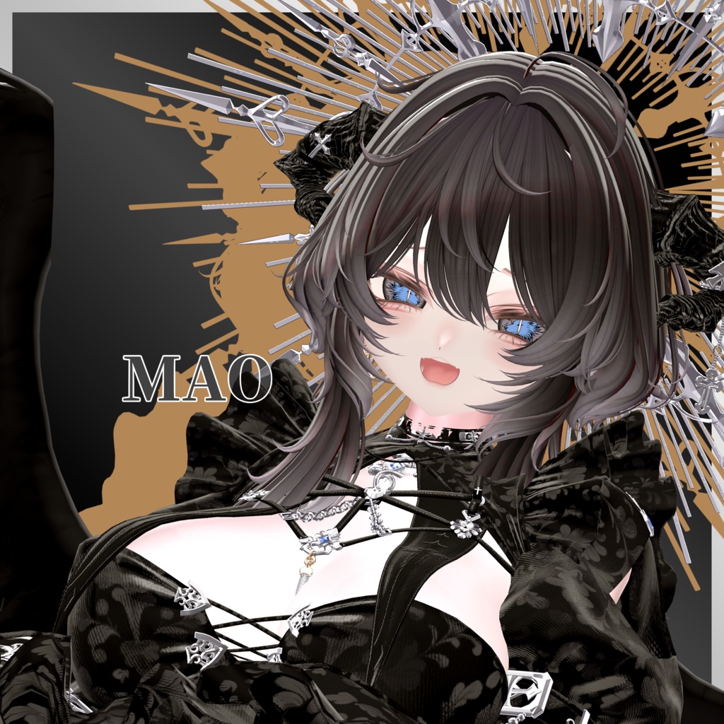 HITOMI Series「 KISHIN - 輝信ノ瞳 」For 7 Avaters. COLLABORATION for 狼華刺青 様