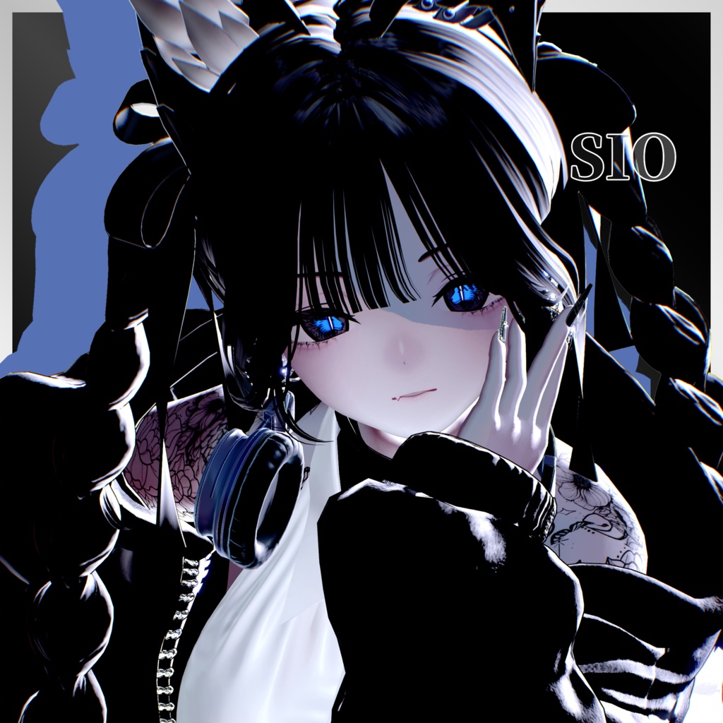 HITOMI Series「 KISHIN - 輝信ノ瞳 」For 7 Avaters. COLLABORATION for 狼華刺青 様