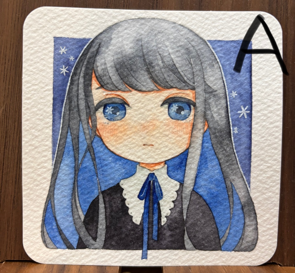 原画（手のひらペーパー）