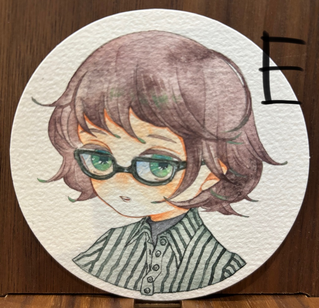 原画(手のひらペーパー)