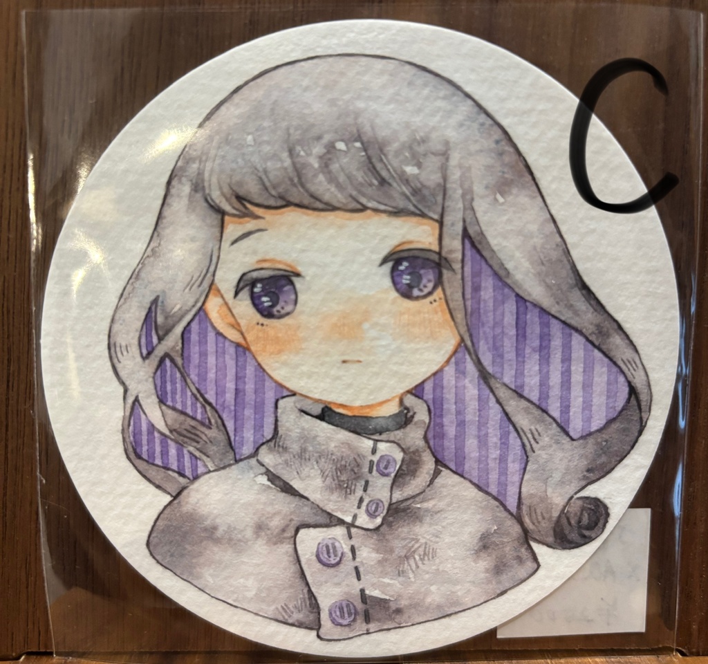 原画(手のひらペーパー)