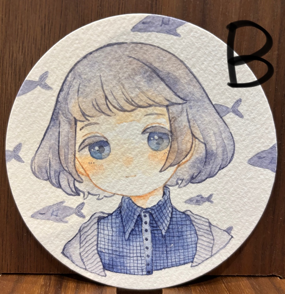 原画(手のひらペーパー)