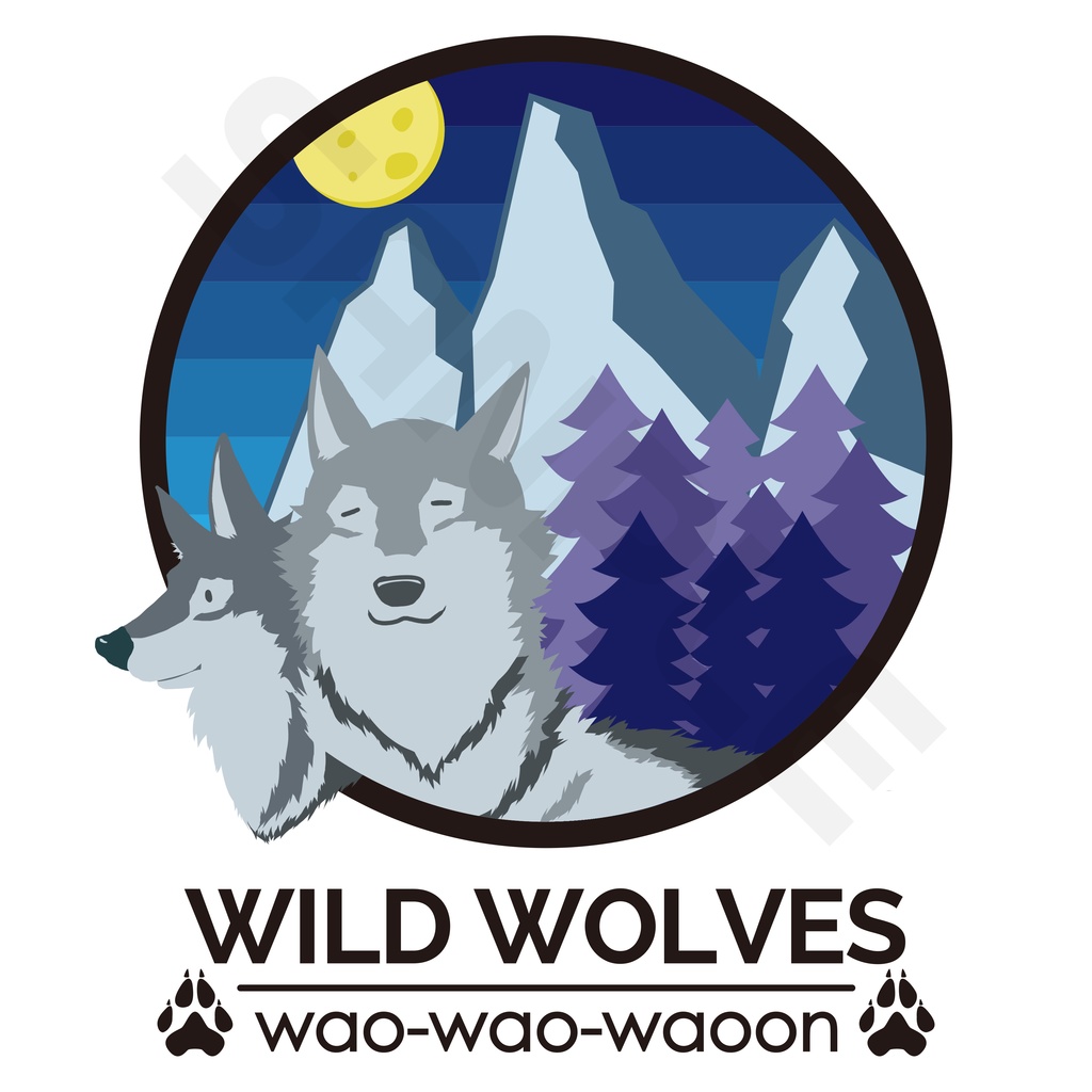 ロゴ風トートバック