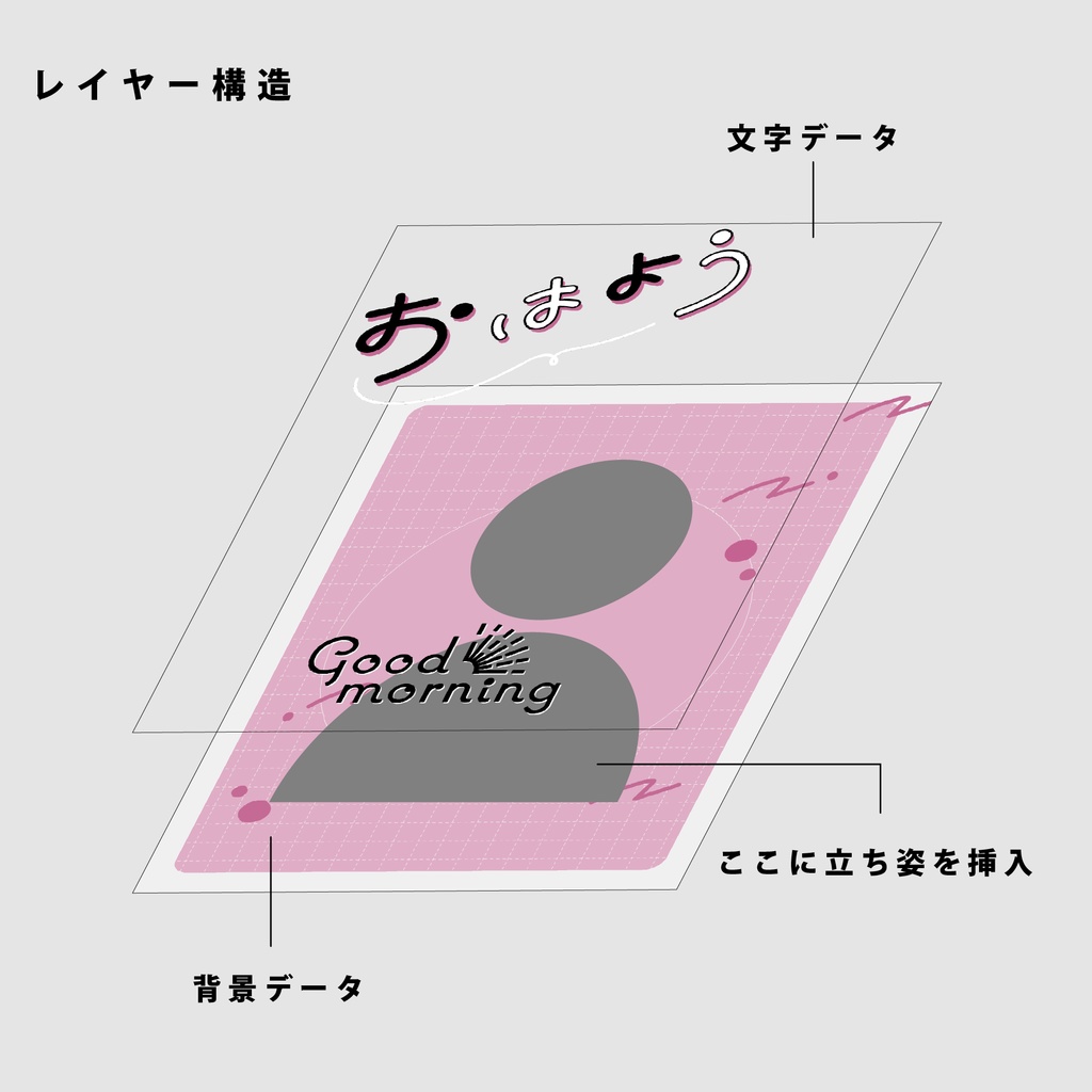 【無料】おはようVtuber用素材【Vtuber向け】