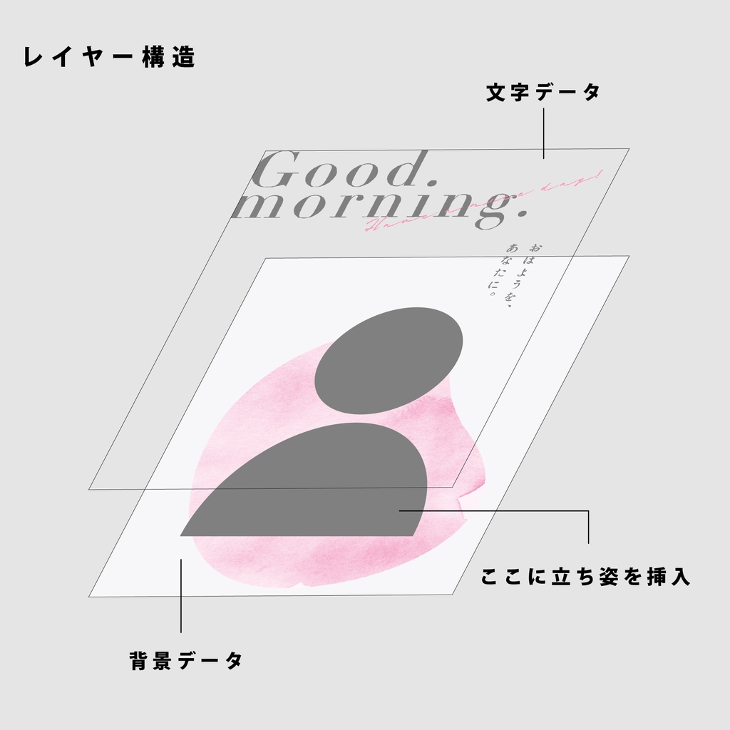 【無料】おはようVtuber用素材【Vtuber向け】