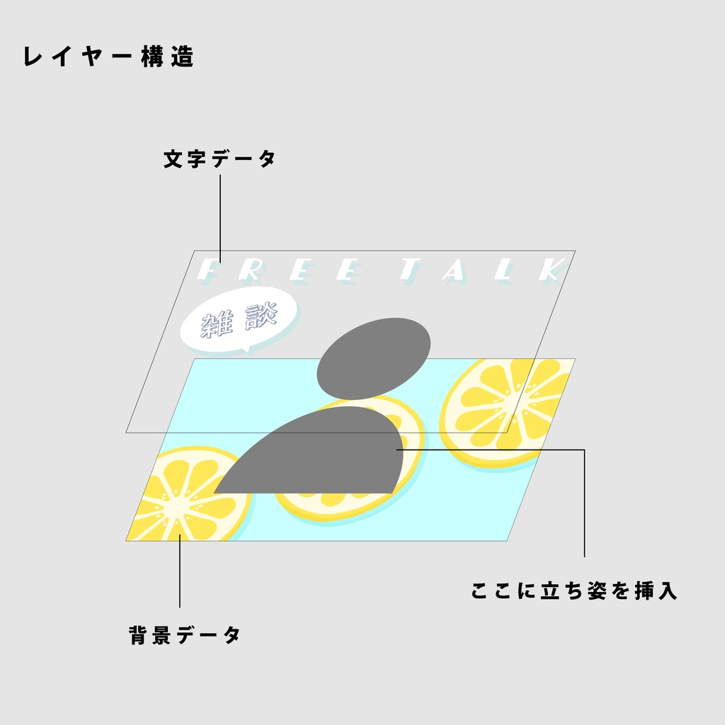【無料/雑談/歌枠/朝活】サムネイル素材集【Vtuber/配信者向け】(全3種)