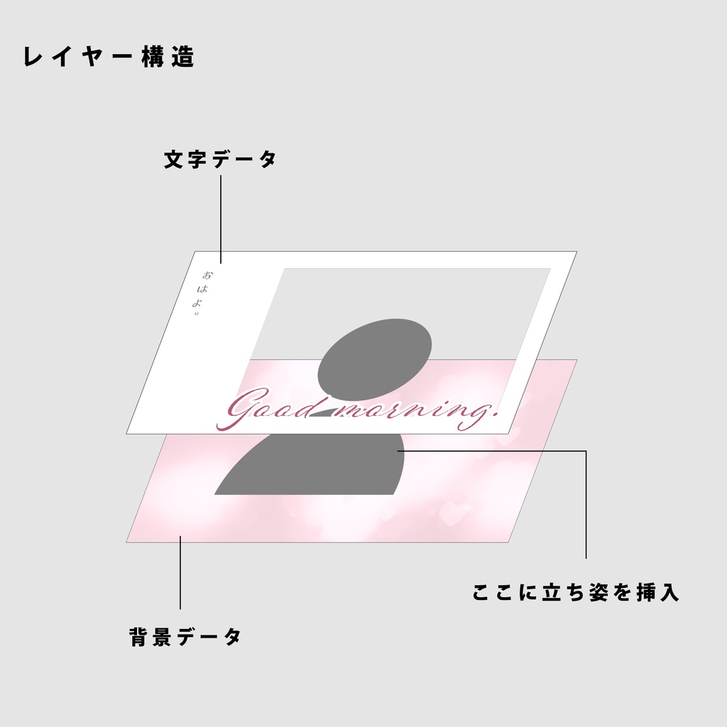 【無料】おはようVtuber用素材【Vtuber向け】