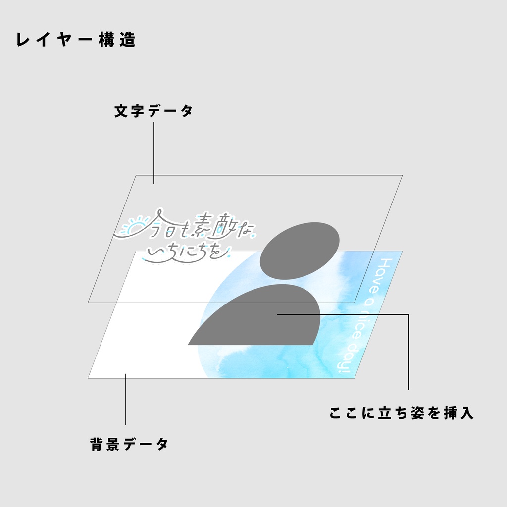 【無料】おはようVtuber用素材【Vtuber向け】