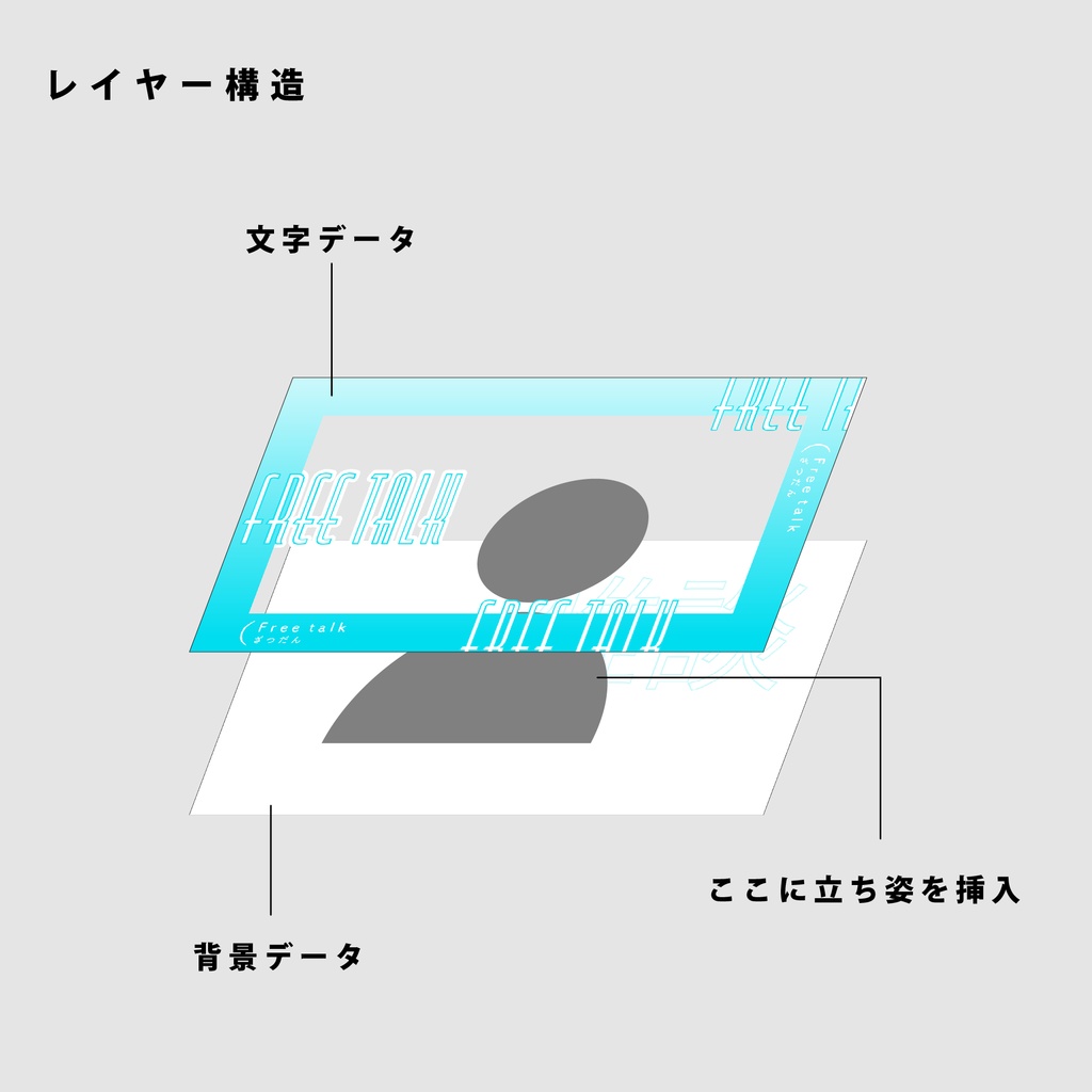 【無料/雑談/歌枠/朝活】サムネイル素材【Vtuber向け】(全24種)