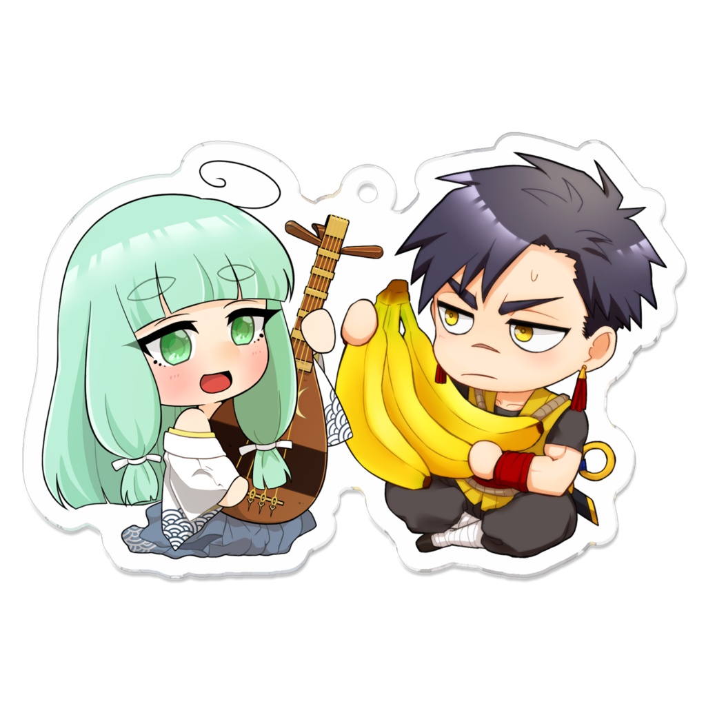 清瑠璃アクキー