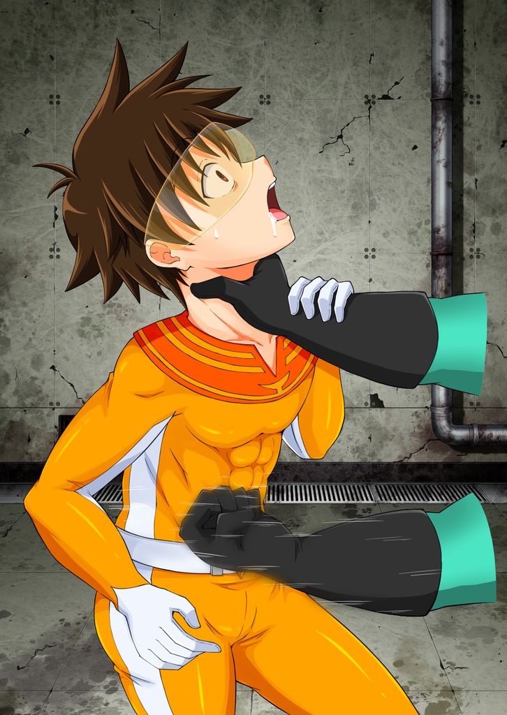 【FANBOX】ウィングイエロー　首絞め腹パンピンチ