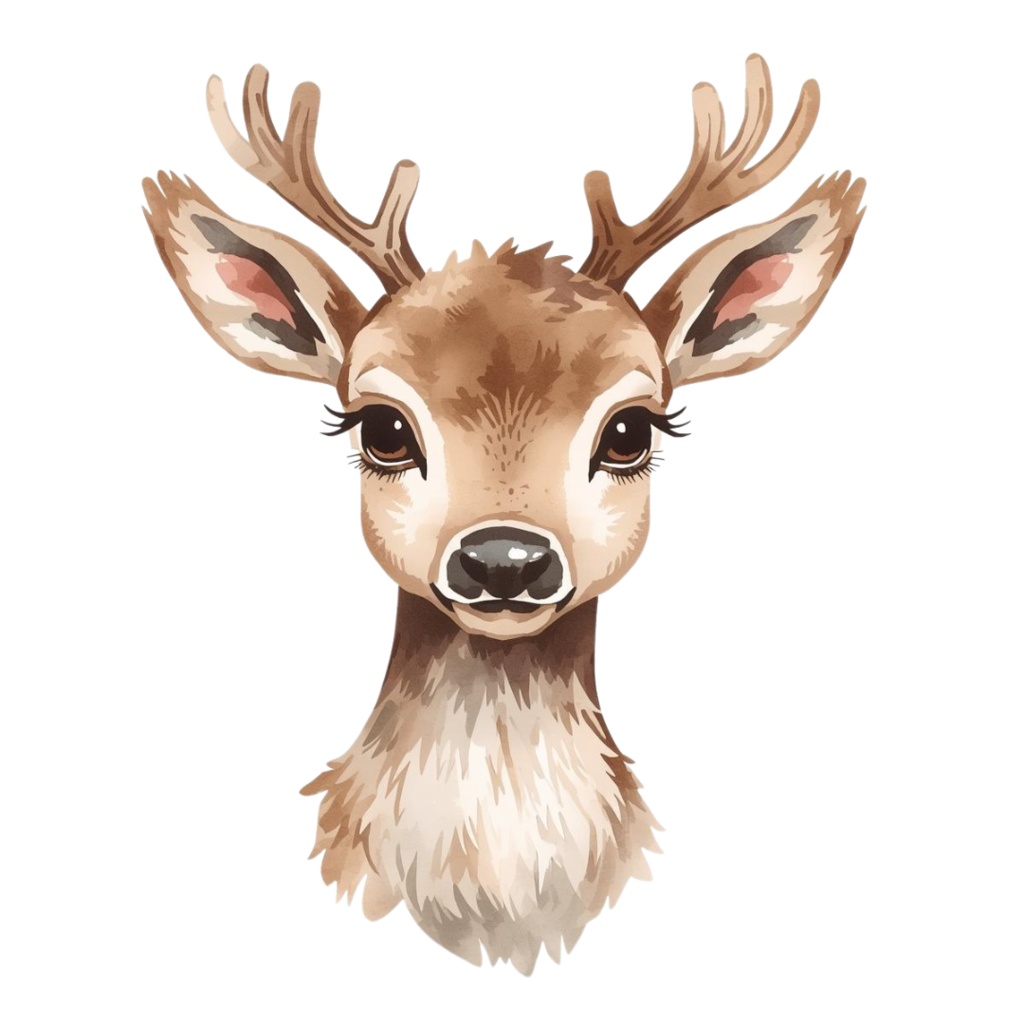 アンティークタッチの水彩クリスマス15PNGコレクション