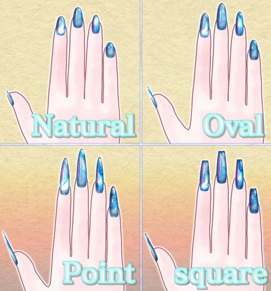 ルミリ-Rumily-専用テクスチャ&MDollnail「Fadeplume」 #N_Realm