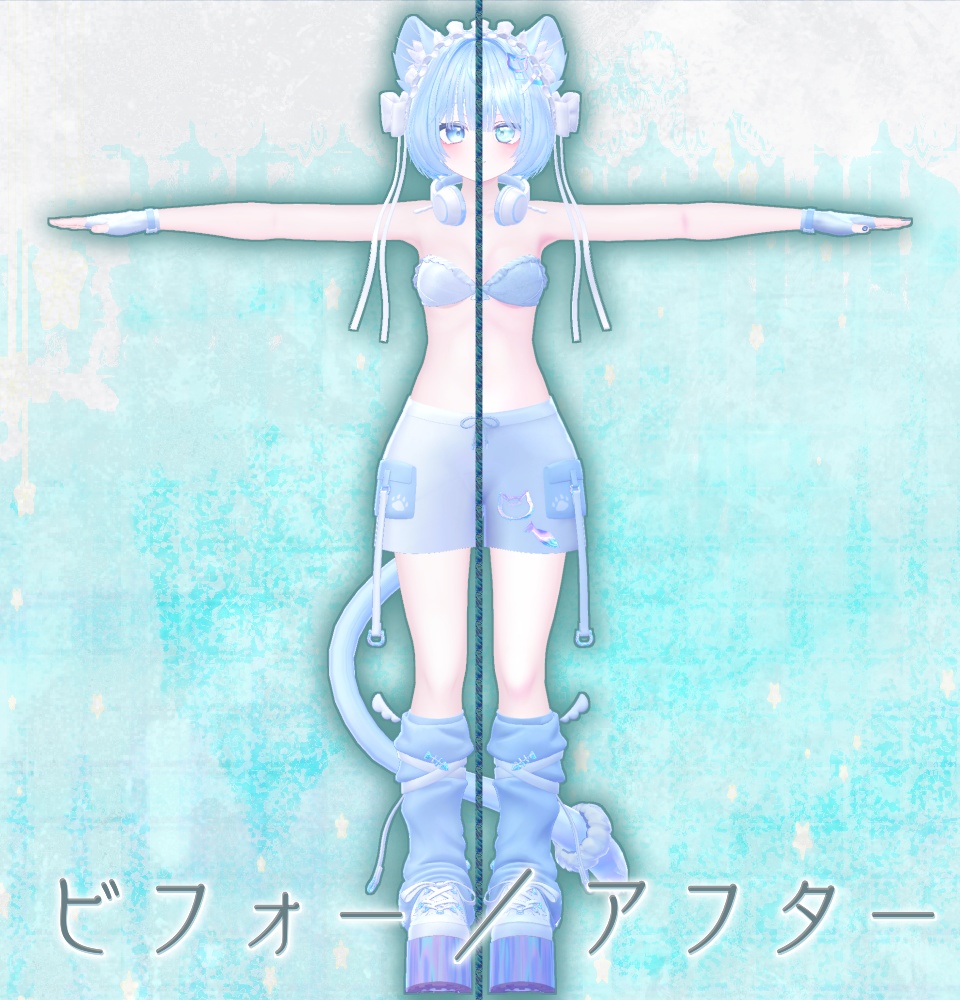 「ピューマのぷまちゃん」専用テクスチャ「せらぴあてぃえる」 #N_Realm