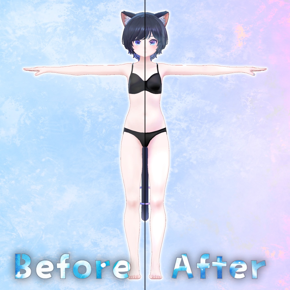 「アオイちゃん」専用テクスチャ「Aolune」 #N_Realm