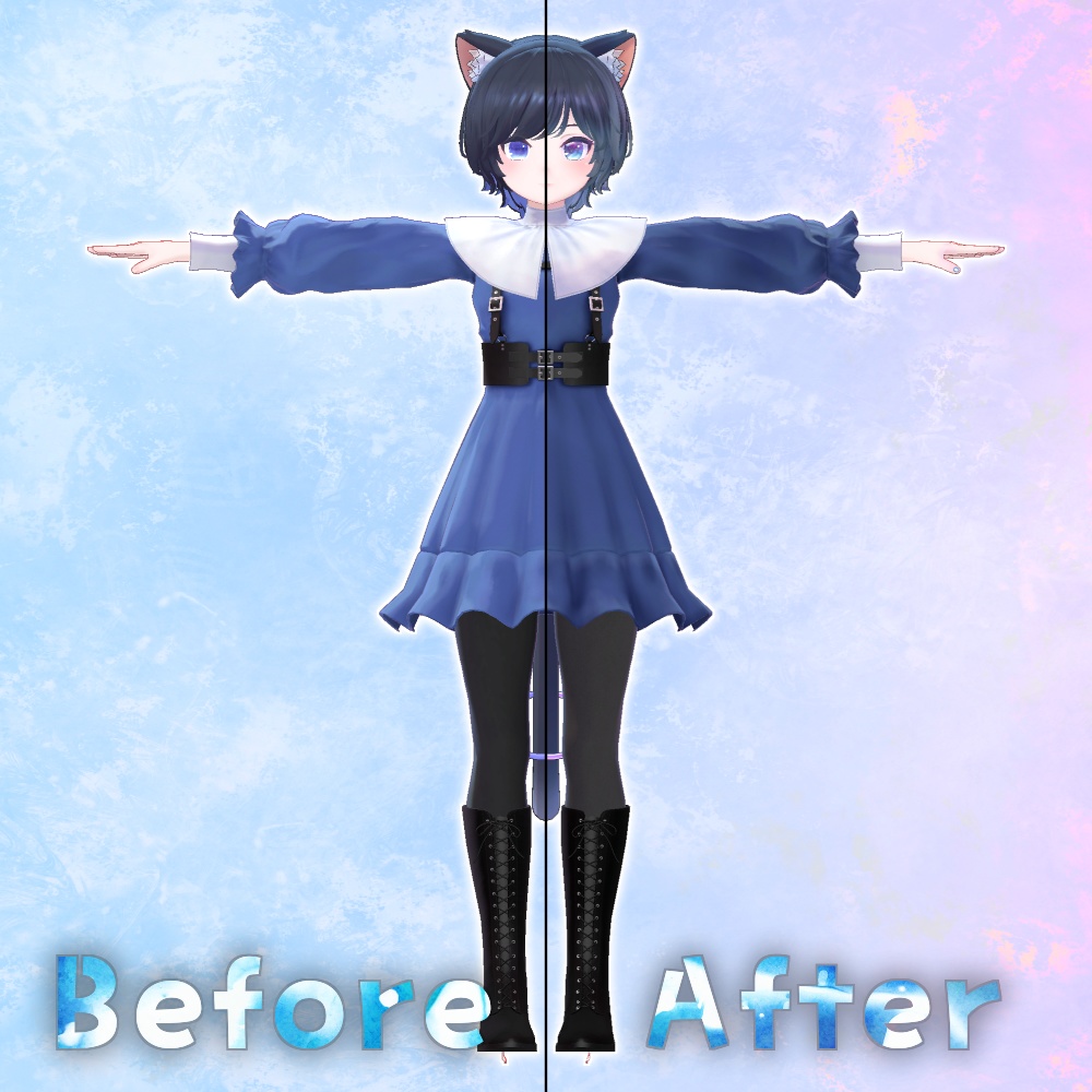 「アオイちゃん」専用テクスチャ「Aolune」 #N_Realm