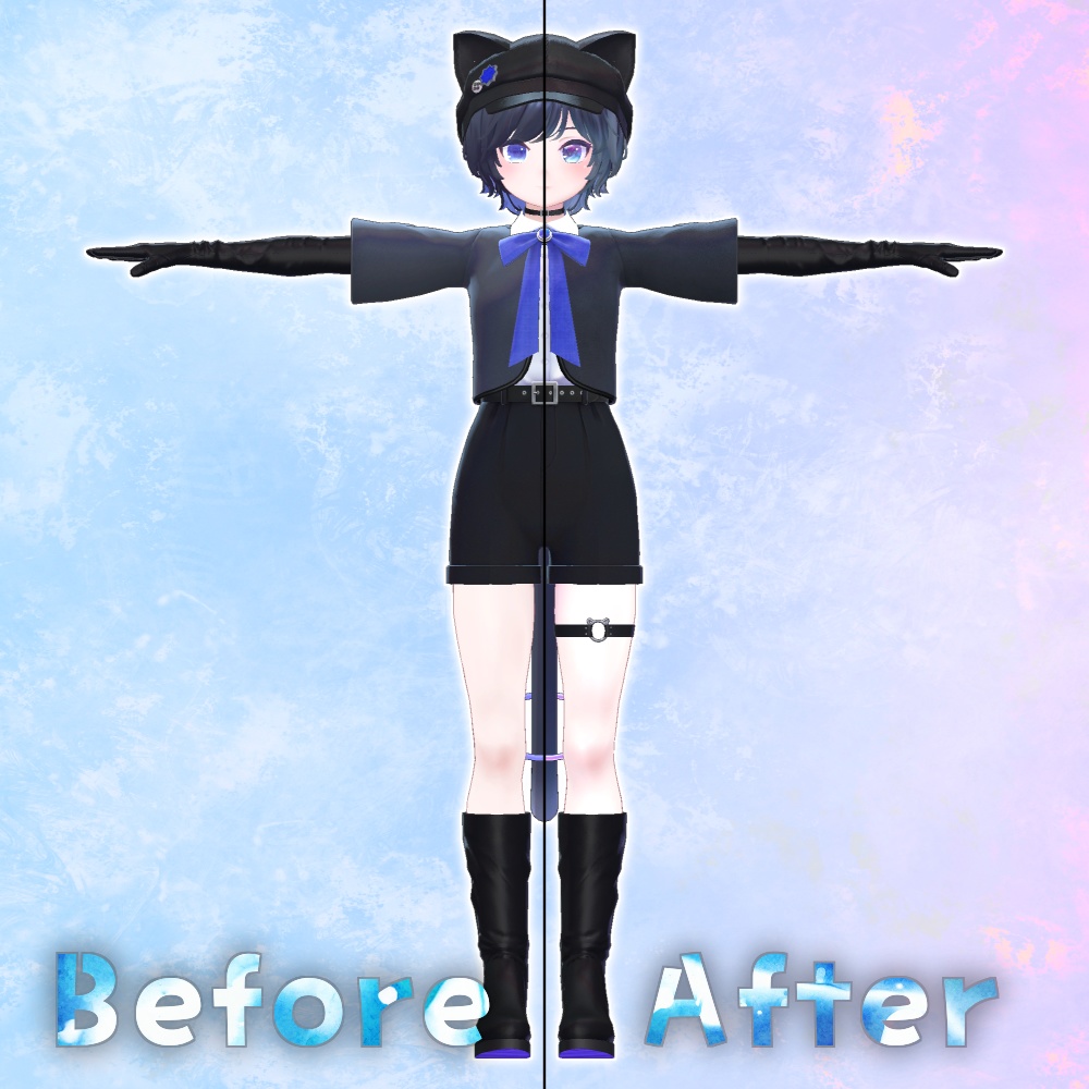 「アオイちゃん」専用テクスチャ「Aolune」 #N_Realm